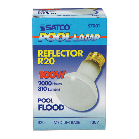 SATCO Bulb Pool R20 100W Short 7001
